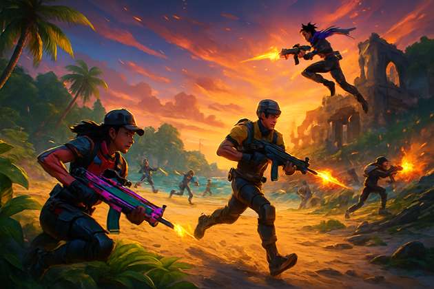 Island Showdown: Offline Royale - Jabali AI Poster