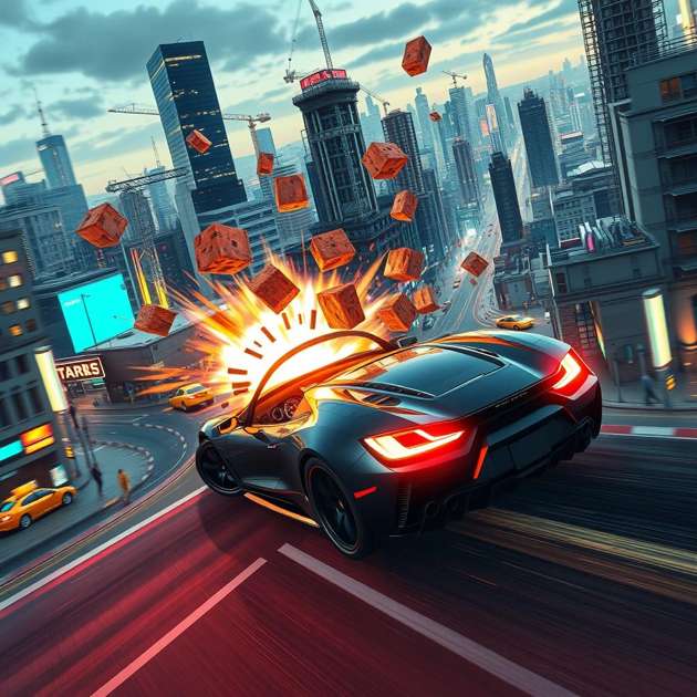 City Breaker Drive - Jabali AI Poster