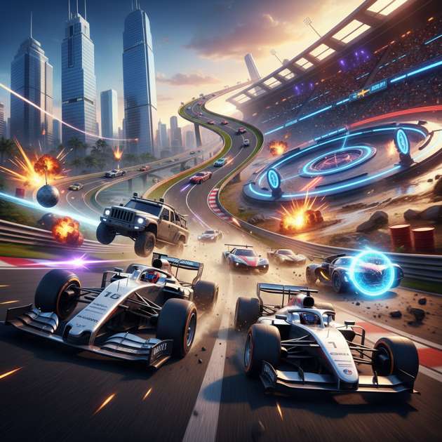 Torque Rivals: Combat Racing - Jabali AI Poster