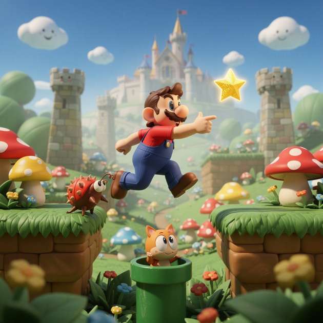 Pixel Plumber Adventure - Jabali AI Poster