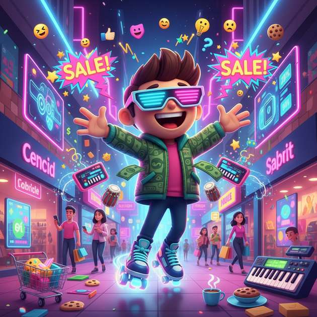 CashKart Mall Mania - Jabali AI Poster