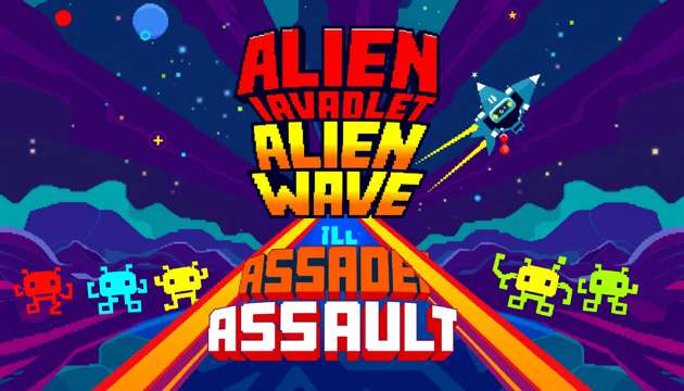 Alien Wave Assault - Jabali AI Poster