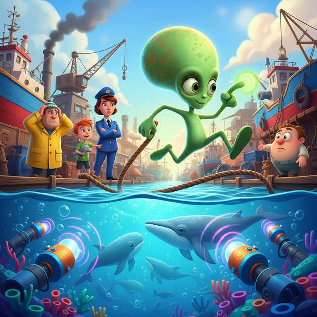 Bob vs. The Whale Blasters - Jabali AI Poster