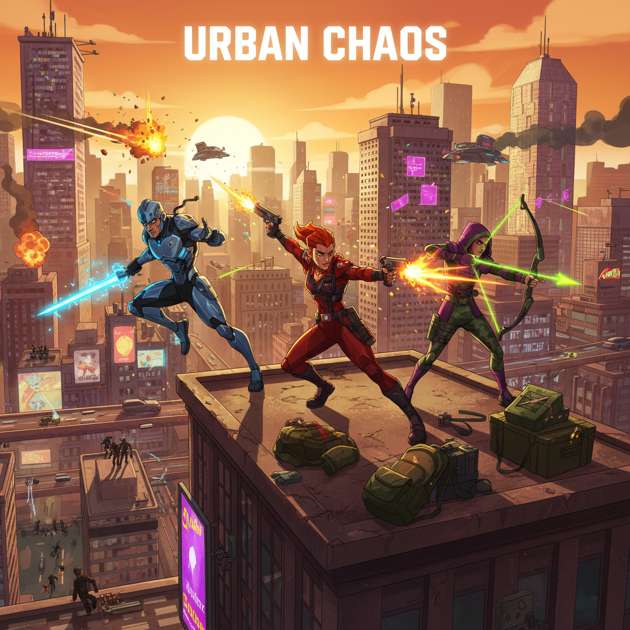 Urban Arena Rush - Jabali AI Poster