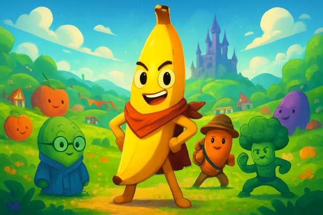 Banana Quest: Grassland Kingdom - Jabali AI Poster