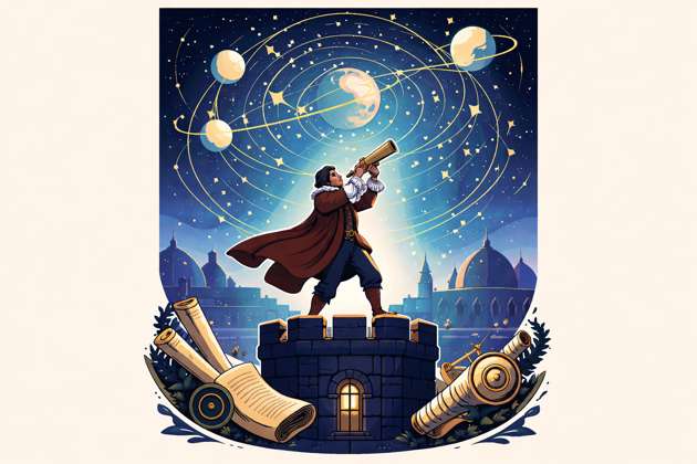 Galileo's Sky Lab - Jabali AI Poster