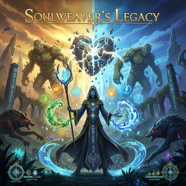 Soulweaver's Legacy - Jabali AI Poster
