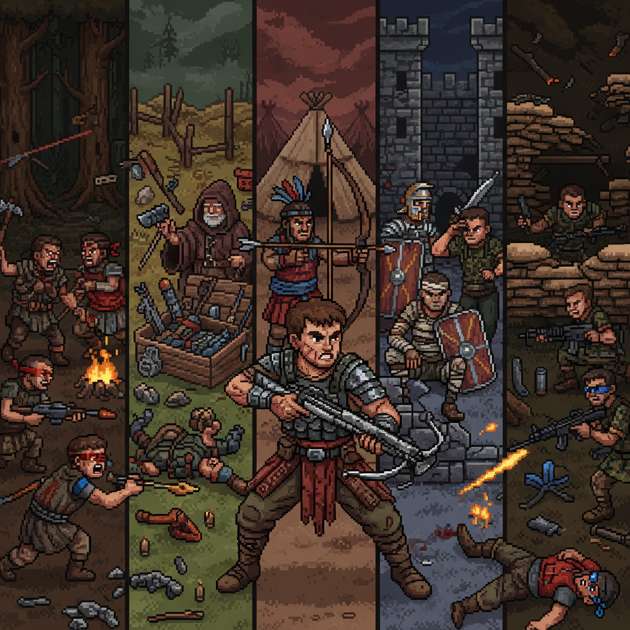 Ages of Bloodsteel - Jabali AI Poster