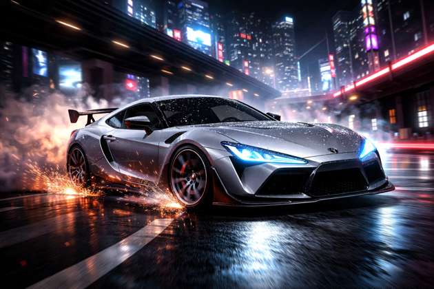 Toyota 3D Road Rush - Jabali AI Poster