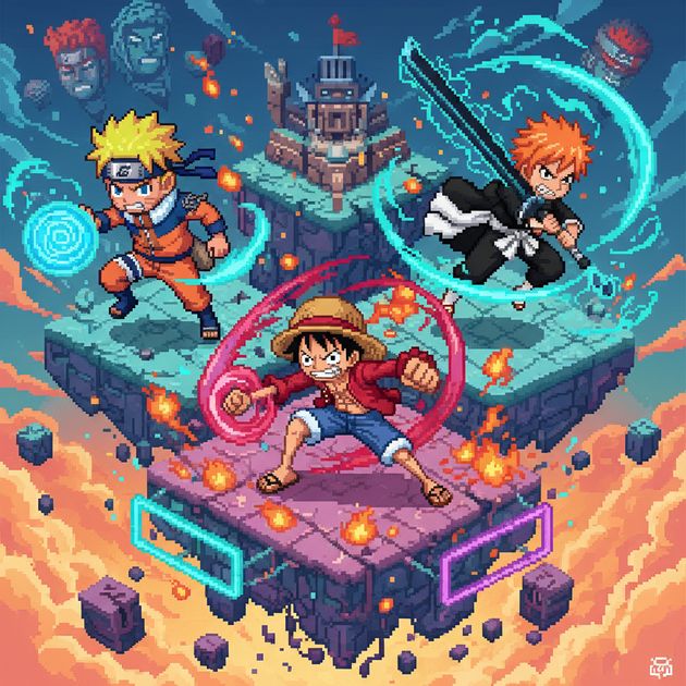 Anime Rampage Royale - Jabali AI Poster