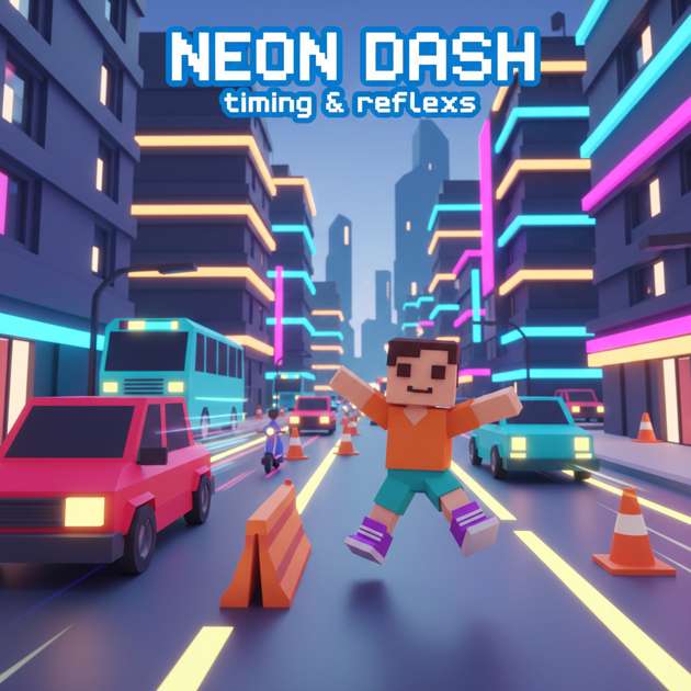 Block City Dash - Jabali AI Poster