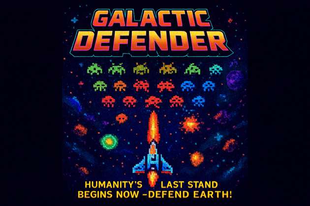 Galactic Defender - Jabali AI Poster