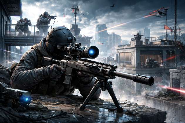 Crosshair Clash - Jabali AI Poster