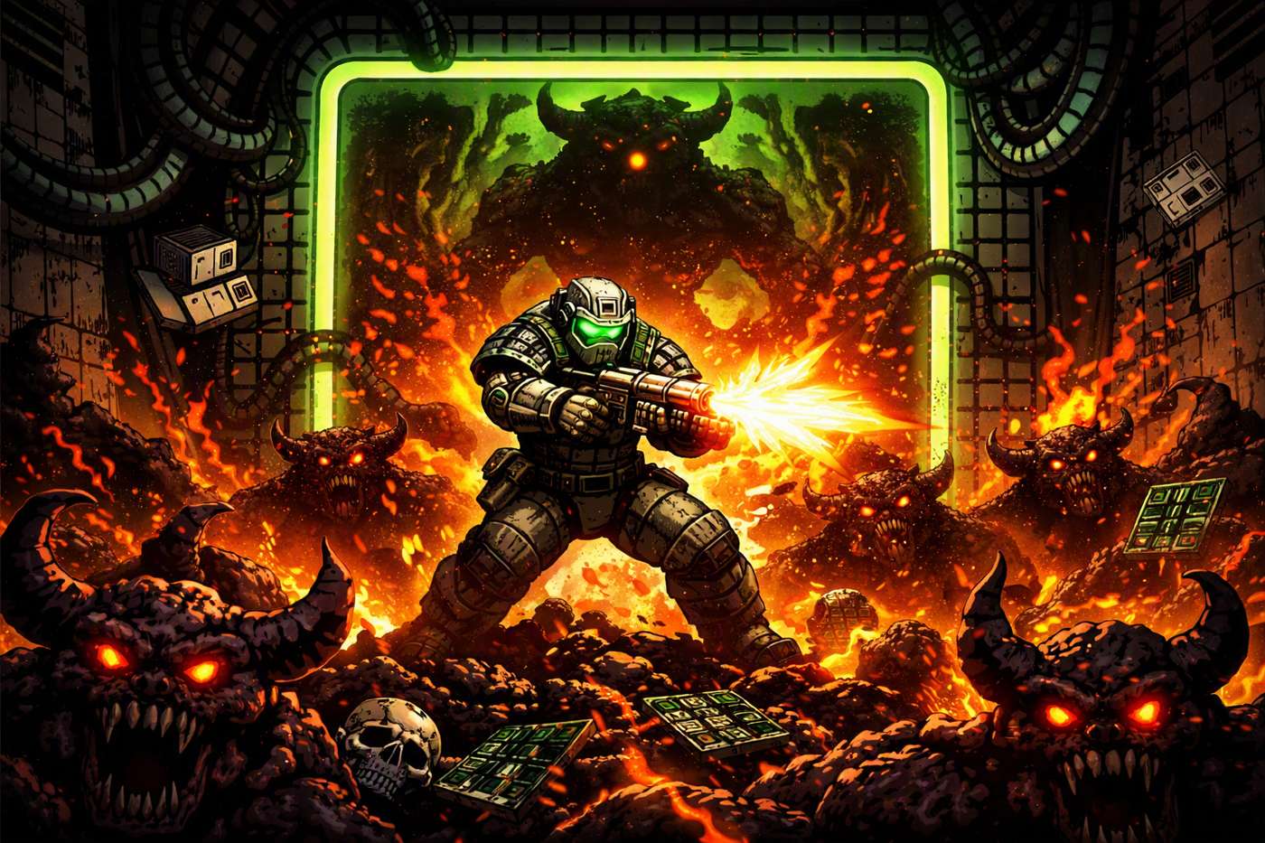 DOOM no Navegador game artwork