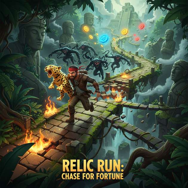 Temple Run - Jabali AI Poster