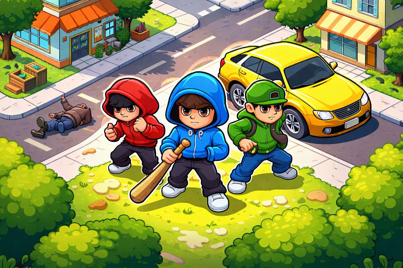 Goody Movies GTA game artwork