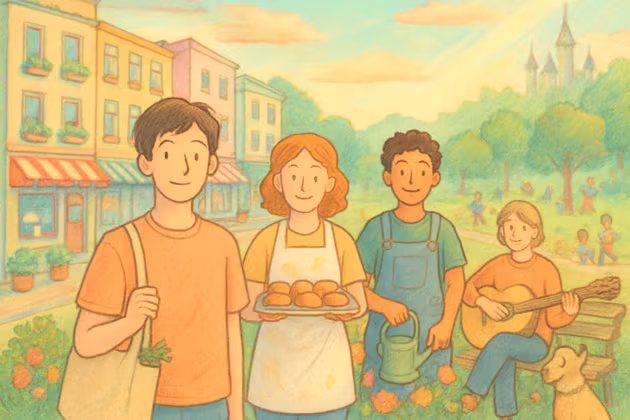 Neighborly Ways - Jabali AI Poster