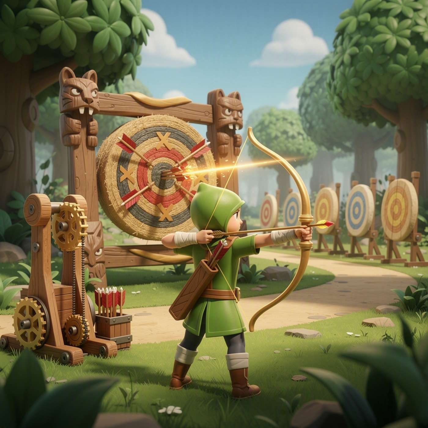 Bullseye Blitz game artwork