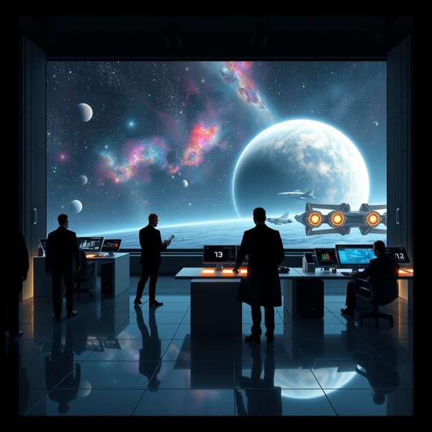 Orbit Corp: Galactic Command - Jabali AI Poster