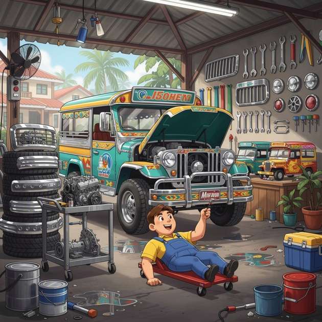Jeepney Talyer Tycoon - Jabali AI Poster
