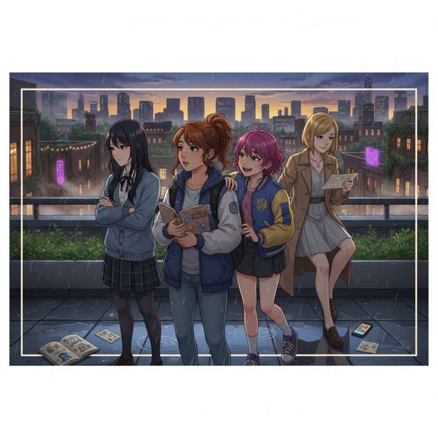 Confessions After Rain - Jabali AI Poster