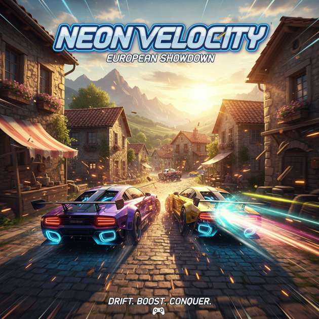 Village Velocity: Combat Circuit - Jabali AI Poster