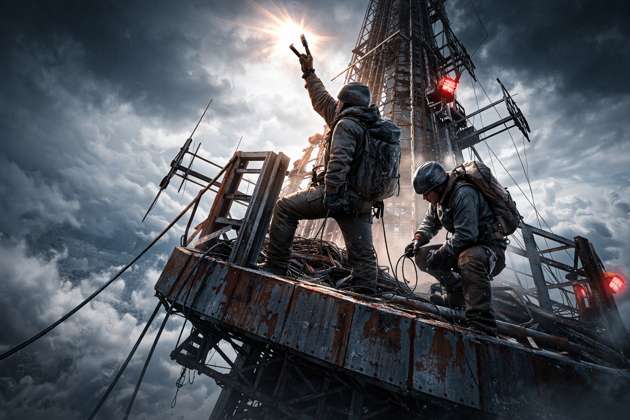 Tower of Last Signal - Jabali AI Poster