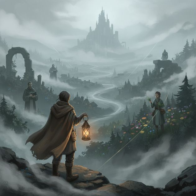 Mistbound Valley - Jabali AI Poster