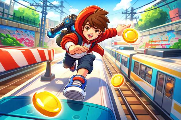 Rail Rush - Jabali AI Poster