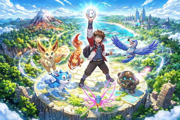 Pokemon All-in-One Adventure - Jabali AI Poster