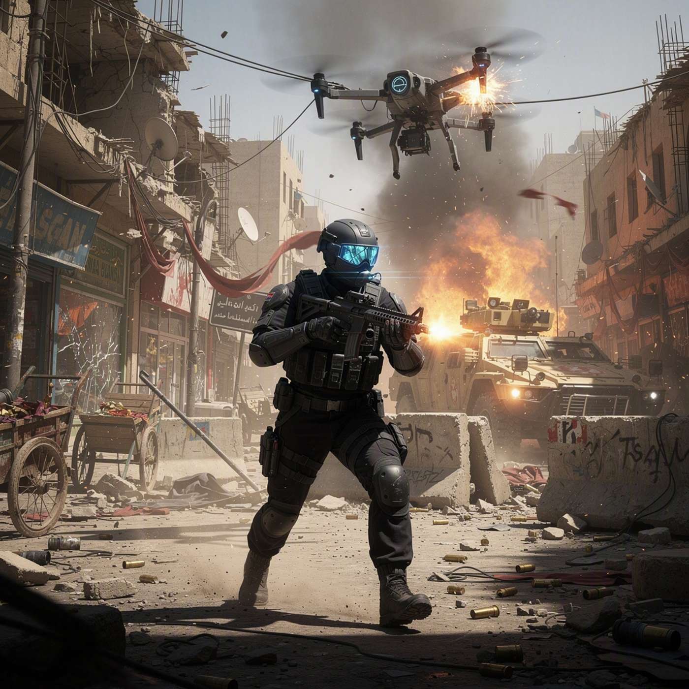 Urban Strike 5 game artwork