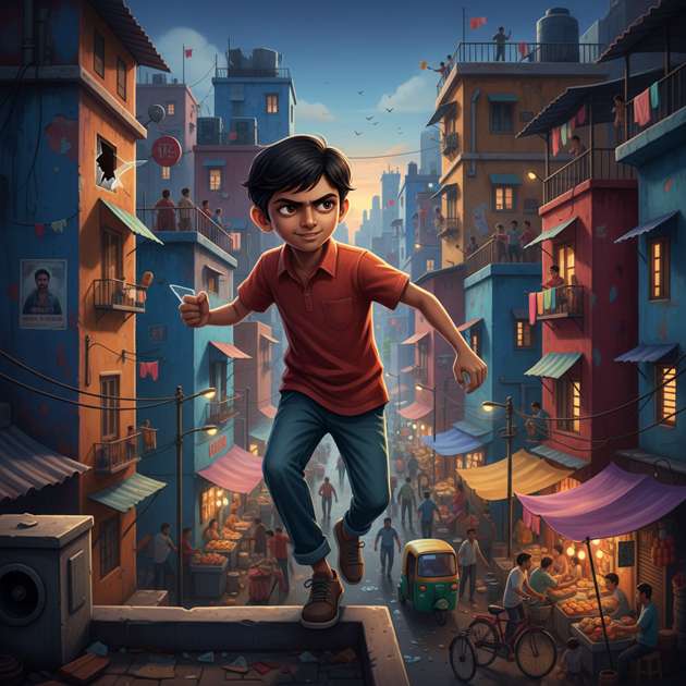 City of Mischief - Jabali AI Poster