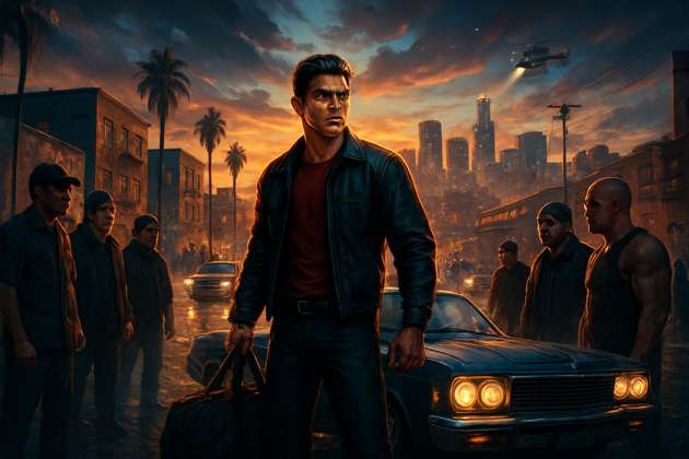 City of Broken Bonds - Jabali AI Poster