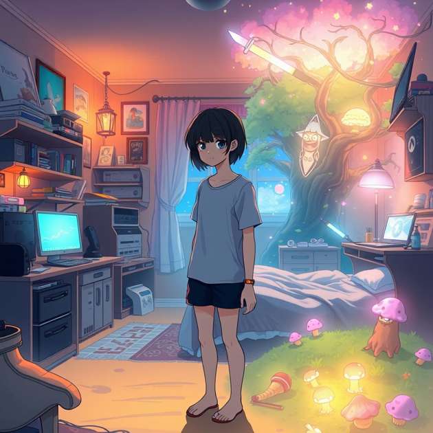 Pixelheart Reverie - Jabali AI Poster
