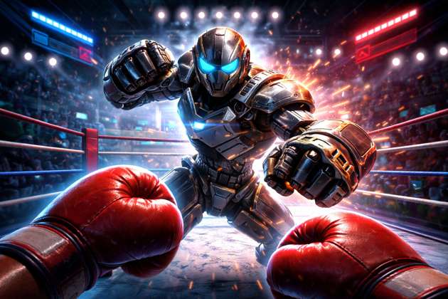 Ring FPS Arena Tinju - Jabali AI Poster