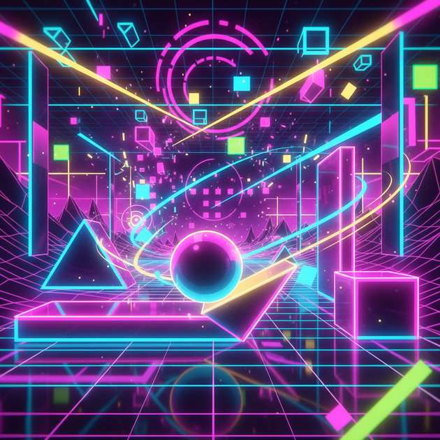 Neon Breakout - Jabali AI Poster