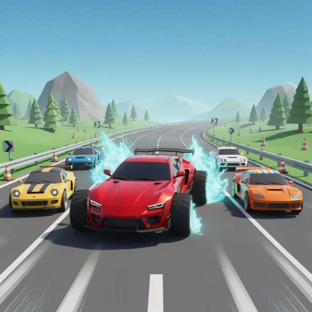 Nitro Highway Rush - Jabali AI Poster