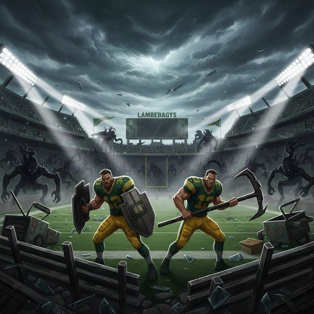 Last Down at Lambeau - Jabali AI Poster