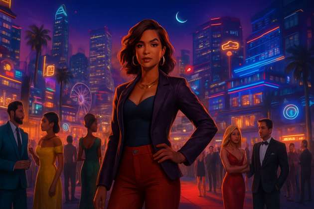 Starlight City: Fame Unlocked - Jabali AI Poster