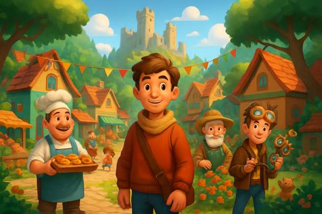 Village Hearth - Jabali AI Poster