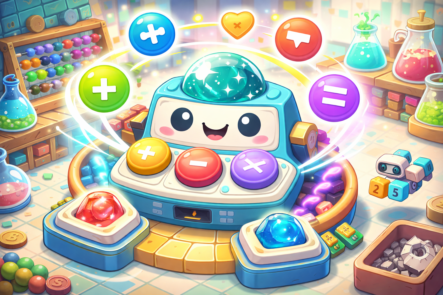 Menu Math Mania - Instant game by Jabali AI