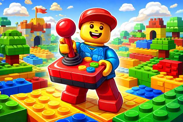 LegoCraft Adventure Builder - Jabali AI Poster