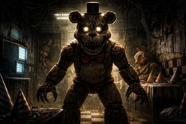 Five Nights Reboot - Jabali AI Poster