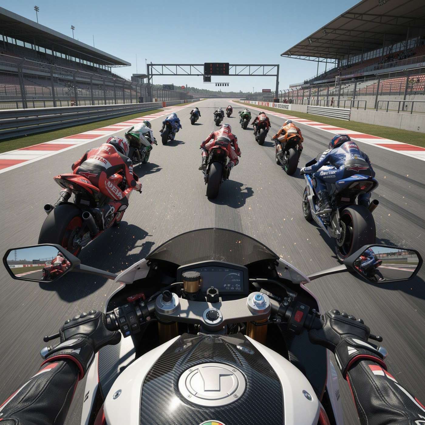 THE BIKERS game artwork