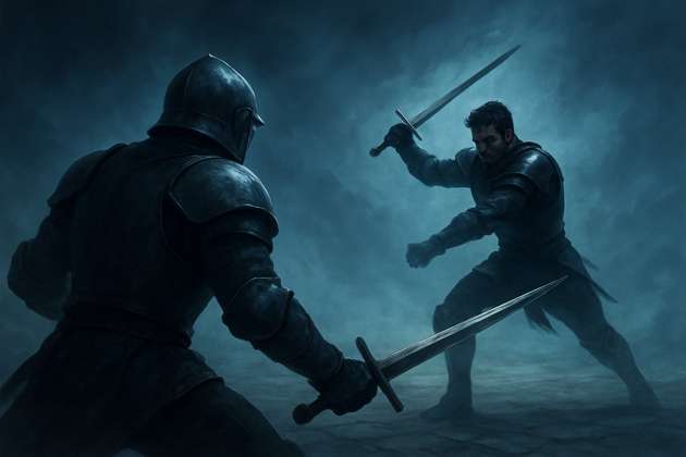 Kiken - La Danza de las Espadas - Jabali AI Poster