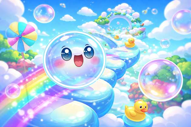 Bubble Dash - Jabali AI Poster