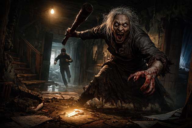 Granny's Key Escape Hunt - Jabali AI Poster