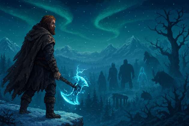 Frostbound Redemption - Jabali AI Poster