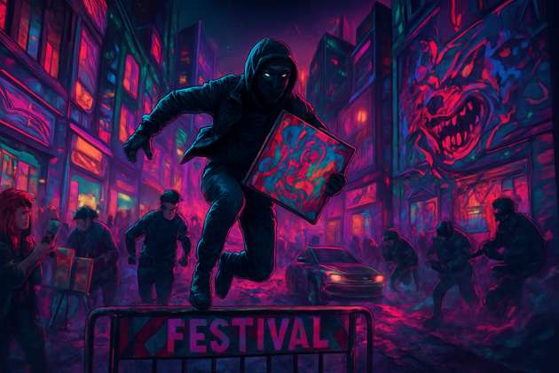 Graffiti District - Jabali AI Poster