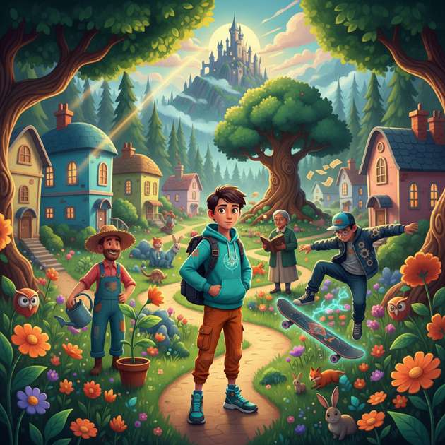 Suburban Quest - Jabali AI Poster